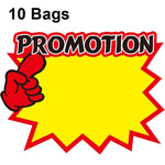 10봉지 25x19cm 폭발 스티커 제품 가격표 슈퍼마켓 가격 라벨, WM-001, WM-002, WM-003, WM-005, WM-006, WM-007, WM-008, WM-009, WM-010, WM-011, WM-012, WM-013, XD-511, XD-520, XD-532, XD-537, XD-541, XD-559