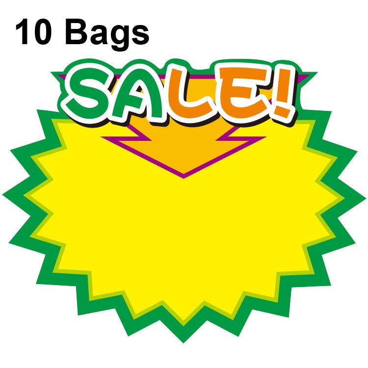 10봉지 25x19cm 폭발 스티커 제품 가격표 슈퍼마켓 가격 라벨, WM-001, WM-002, WM-003, WM-005, WM-006, WM-007, WM-008, WM-009, WM-010, WM-011, WM-012, WM-013, XD-511, XD-520, XD-532, XD-537, XD-541, XD-559