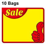 10봉지 25x19cm 폭발 스티커 제품 가격표 슈퍼마켓 가격 라벨, WM-001, WM-002, WM-003, WM-005, WM-006, WM-007, WM-008, WM-009, WM-010, WM-011, WM-012, WM-013, XD-511, XD-520, XD-532, XD-537, XD-541, XD-559