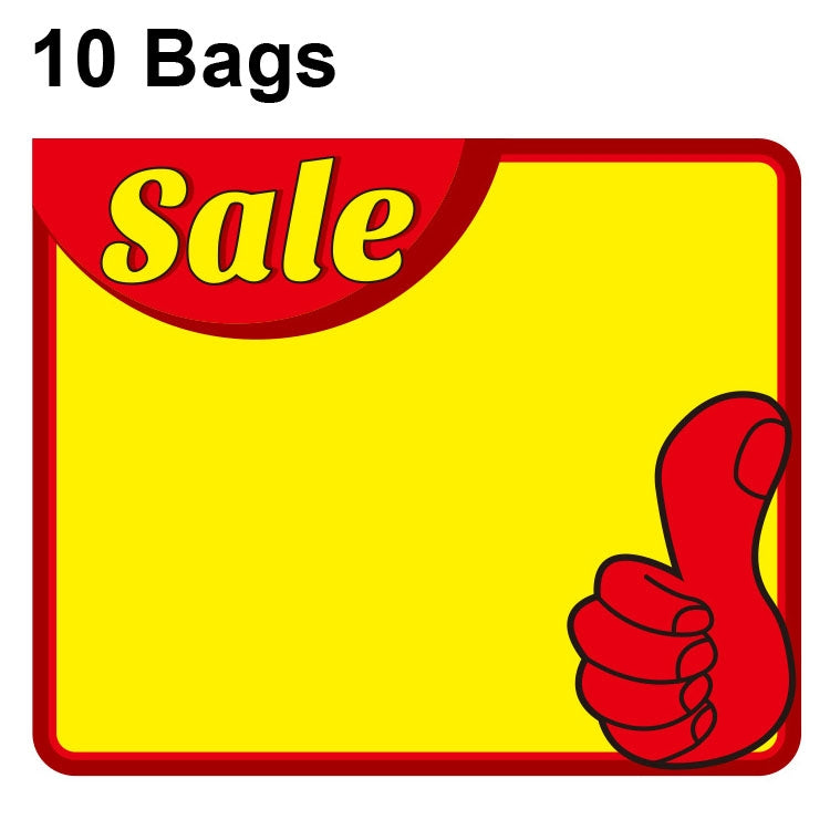 10봉지 25x19cm 폭발 스티커 제품 가격표 슈퍼마켓 가격 라벨, WM-001, WM-002, WM-003, WM-005, WM-006, WM-007, WM-008, WM-009, WM-010, WM-011, WM-012, WM-013, XD-511, XD-520, XD-532, XD-537, XD-541, XD-559
