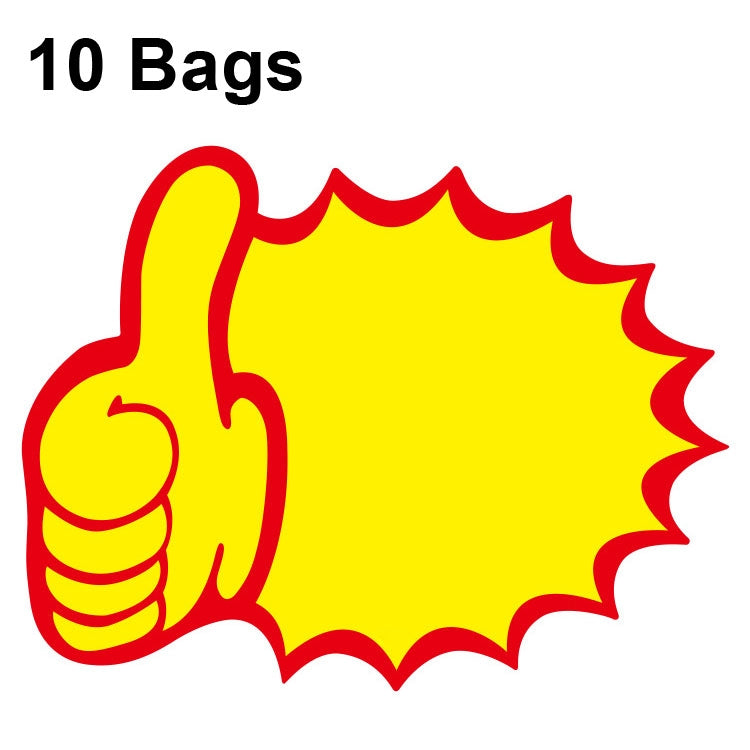 10봉지 25x19cm 폭발 스티커 제품 가격표 슈퍼마켓 가격 라벨, WM-001, WM-002, WM-003, WM-005, WM-006, WM-007, WM-008, WM-009, WM-010, WM-011, WM-012, WM-013, XD-511, XD-520, XD-532, XD-537, XD-541, XD-559