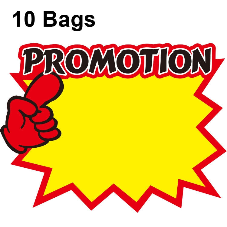 10봉지 18x14cm 폭발 스티커 제품 가격표 슈퍼마켓 가격 라벨, WM-101, WM-102, WM-103, WM-105, WM-106, WM-107, WM-108, WM-109, WM-10, WM-111, WM-12, WM-113, XD-028, XD-022, XD-009, XD-047, XD-051, XD-069