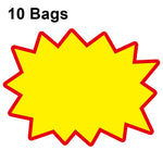 10봉지 9x7cm 폭발 스티커 제품 가격 태그 슈퍼마켓 가격 라벨, WM-301, WM-302, WM-303, WM-305, WM-306, WM-307, WM-308, WM-309, WM-310, WM-311, WM-312, WM-313, WM-314