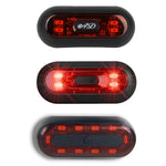Motorbike Helmet Warning Light USB Rechargeable Waterproof Tail Light, 4 Beads, 4 Beads B Model, 10 Beads