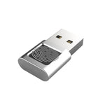 TRU8 미니 USB 지문 인식 모듈 Windows 11 10 Hello 동글용, TRU8