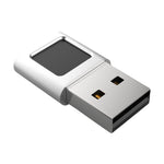 TRU8 미니 USB 지문 인식 모듈 Windows 11 10 Hello 동글용, TRU8