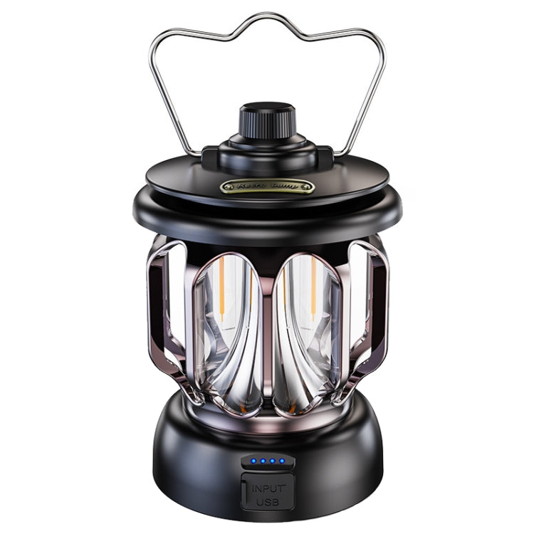 LH-B46 LED 레트로 텐트 조명 편리한 USB 충전 캠핑 조명, LH-B46 흰색, LH-B46 녹색, LH-B46 검정