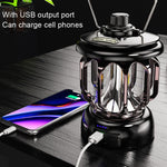 LH-B46 LED 레트로 텐트 조명 편리한 USB 충전 캠핑 조명, LH-B46 흰색, LH-B46 녹색, LH-B46 검정