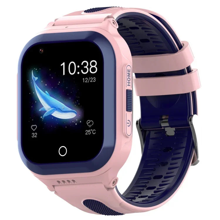 DF70 1.4인치 4G GPS + WIFI + LBS 위치 추적 어린이 통화 시계 SOS 기능 포함, 핑크, 블루, 블랙