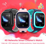 DF70 1.4인치 4G GPS + WIFI + LBS 위치 추적 어린이 통화 시계 SOS 기능 포함, 핑크, 블루, 블랙