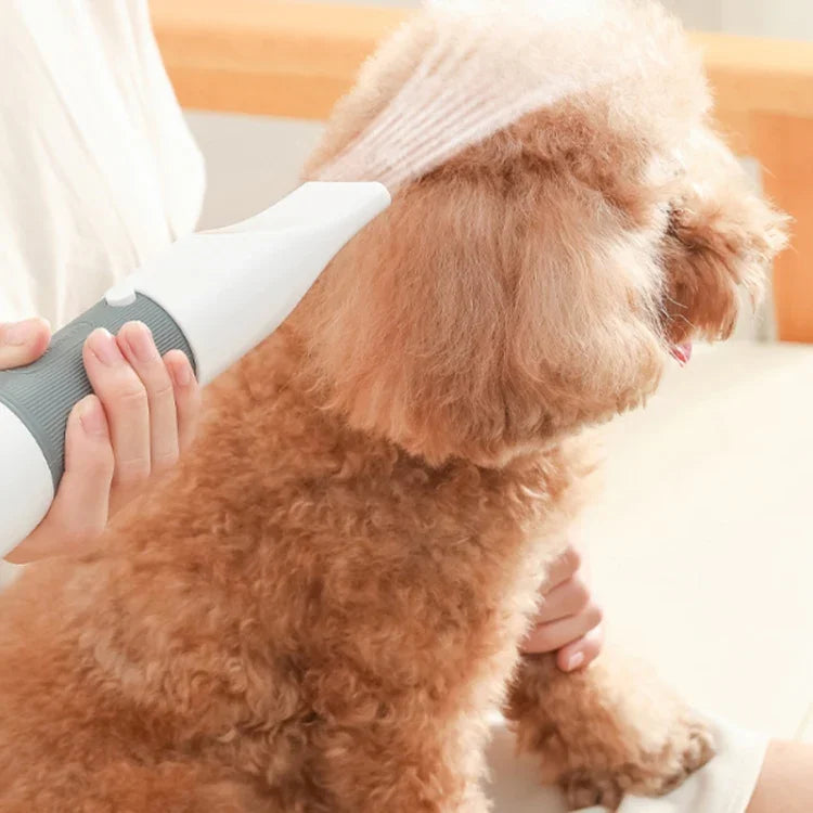 3-in-1 600W 반려동물 전기 고풍량 털 제거 송풍 빗, 규격:, 미국 플러그 110V, 유럽 플러그 220V, 영국 플러그 220-240V