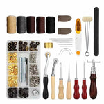 Handmade Leather DIY Tool Set Sewing Craft Tool Set, ER103 28 In 1
