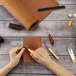 Handmade Leather DIY Tool Set Sewing Craft Tool Set, ER103 28 In 1