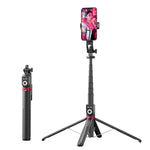 360도 회전 접이식 블루투스 셀카봉 라이브 스탠드, 사양:, P220 TK (단일 클립), P225 TK (단일 클립)