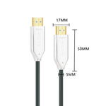 2.0 버전 HDMI 광섬유 4K 울트라 고화질 모니터 연결 케이블, 길이:, 10m, 15m, 20m, 25m, 30m, 35m, 40m, 50m, 60m 샤프트 포함, 70m 샤프트 포함, 80m 샤프트 포함, 90m 샤프트 포함, 100m 샤프트 포함, 150m 샤프트 포함, 200m 샤프트 포함