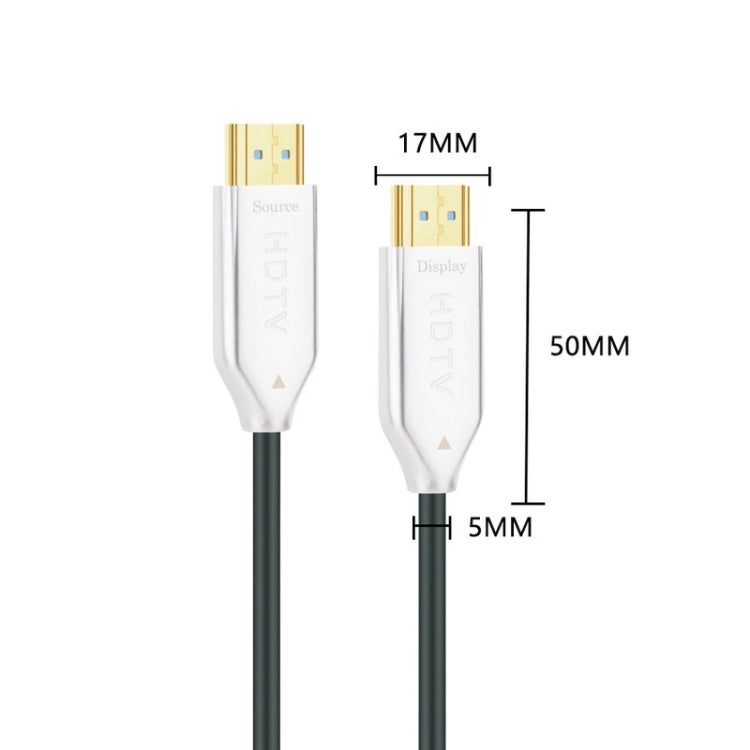 2.0 버전 HDMI 광섬유 4K 울트라 고화질 모니터 연결 케이블, 길이:, 10m, 15m, 20m, 25m, 30m, 35m, 40m, 50m, 60m 샤프트 포함, 70m 샤프트 포함, 80m 샤프트 포함, 90m 샤프트 포함, 100m 샤프트 포함, 150m 샤프트 포함, 200m 샤프트 포함
