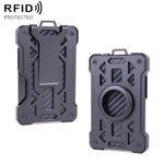 AirTag 2세대 / AirTag 1세대용 카드 홀더 메탈 도난 방지 RFID 지갑, ak-4 A 블랙, ak-4 A 블루, ak-4 A 실버, ak-4 A 그레이, ak-4 B 블랙, ak-4 B 실버, ak-4 B 블루, ak-4 B 그레이