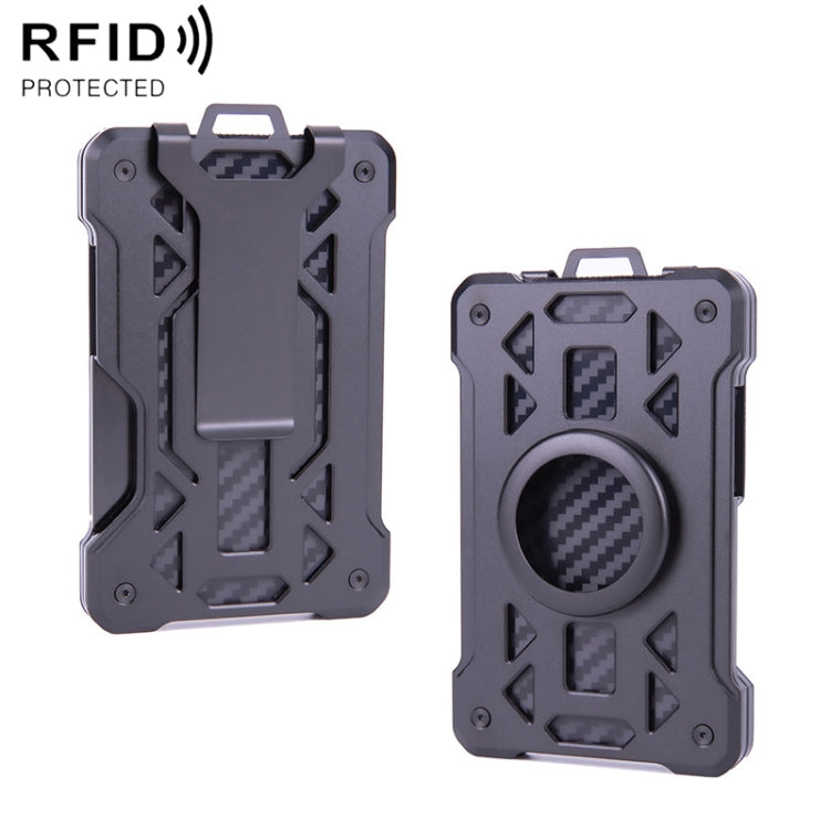 AirTag 2세대 / AirTag 1세대용 카드 홀더 메탈 도난 방지 RFID 지갑, ak-4 A 블랙, ak-4 A 블루, ak-4 A 실버, ak-4 A 그레이, ak-4 B 블랙, ak-4 B 실버, ak-4 B 블루, ak-4 B 그레이
