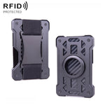 AirTag 2세대 / AirTag 1세대용 카드 홀더 메탈 도난 방지 RFID 지갑, ak-4 A 블랙, ak-4 A 블루, ak-4 A 실버, ak-4 A 그레이, ak-4 B 블랙, ak-4 B 실버, ak-4 B 블루, ak-4 B 그레이