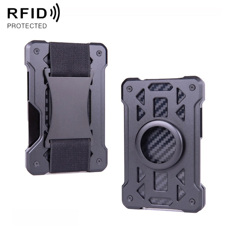 AirTag 2세대 / AirTag 1세대용 카드 홀더 메탈 도난 방지 RFID 지갑, ak-4 A 블랙, ak-4 A 블루, ak-4 A 실버, ak-4 A 그레이, ak-4 B 블랙, ak-4 B 실버, ak-4 B 블루, ak-4 B 그레이