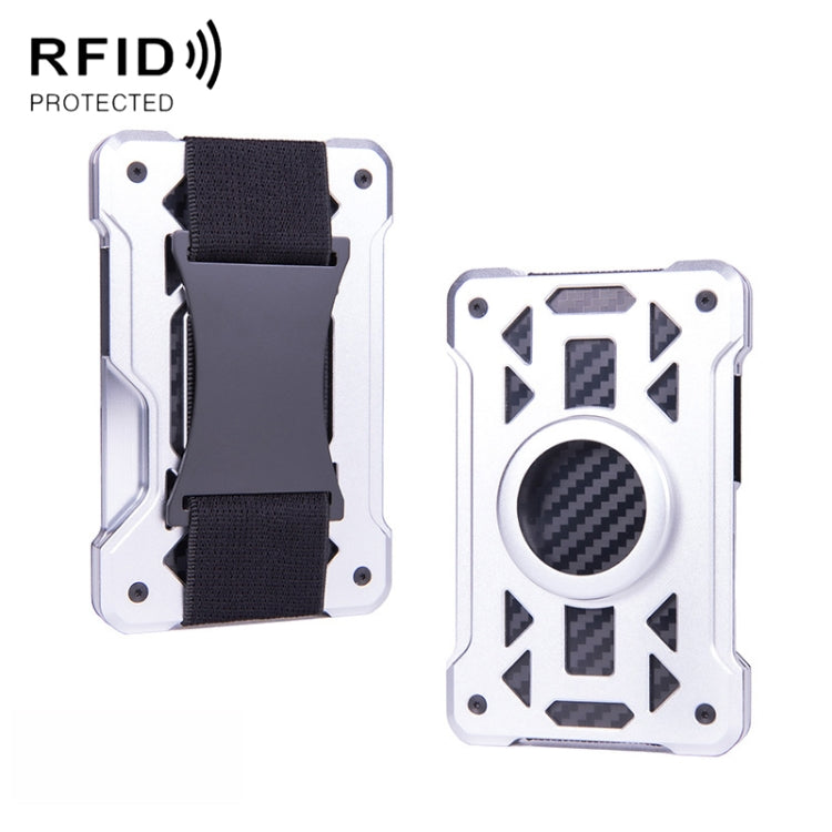 AirTag 2세대 / AirTag 1세대용 카드 홀더 메탈 도난 방지 RFID 지갑, ak-4 A 블랙, ak-4 A 블루, ak-4 A 실버, ak-4 A 그레이, ak-4 B 블랙, ak-4 B 실버, ak-4 B 블루, ak-4 B 그레이
