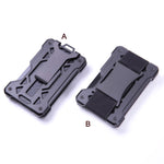 AirTag 2세대 / AirTag 1세대용 카드 홀더 메탈 도난 방지 RFID 지갑, ak-4 A 블랙, ak-4 A 블루, ak-4 A 실버, ak-4 A 그레이, ak-4 B 블랙, ak-4 B 실버, ak-4 B 블루, ak-4 B 그레이