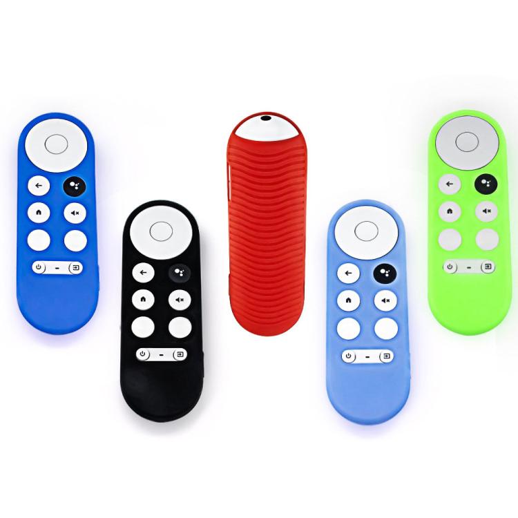 Google Chromecast 2020 Y16 리모컨 낙하 방지 실리콘 보호 케이스, Y16 (형광 블루), Y16 (블랙), Y16 (레드), Y16 (블루), Y16 (형광 그린)
