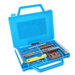 11 In 1 Car Vacuum Tire Leak Repair Needle Rubber Strip Tool Set, 11 in 1