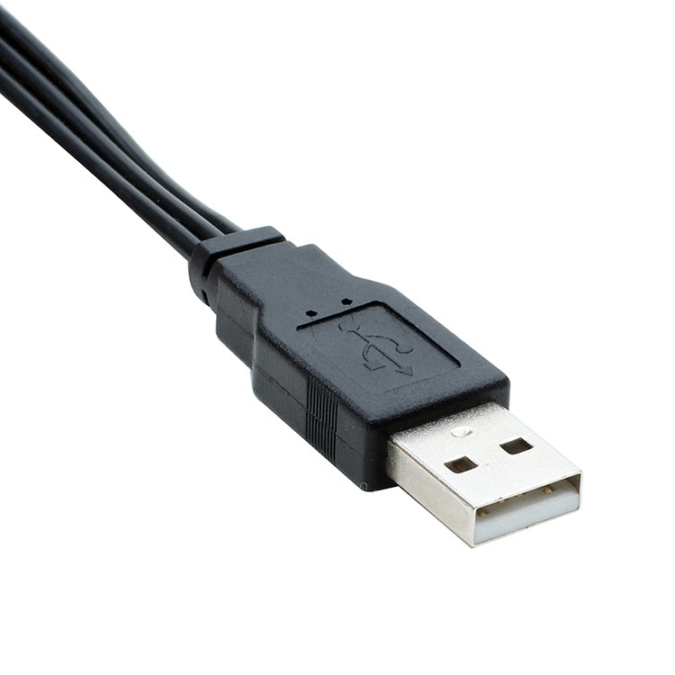 USB to 3 RCA 버스 1 수컷 3 암컷 AV 오디오 케이블, 25cm, 1.5m