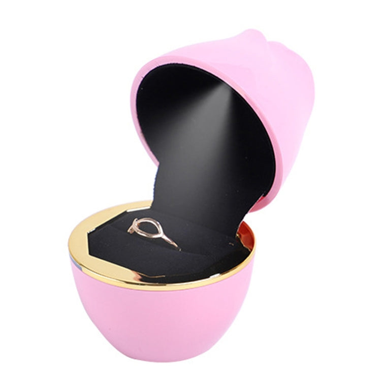 017257 장미 모양 LED 스포트라이트 반지 목걸이 보관함 보석 없음, 사양:, 017257 펜던트(로열 블루), 017257 펜던트(화이트), 017257 펜던트(핑크), 017257 펜던트(그린), 017257 반지(레드), 017257 반지(로열 블루), 017257 반지(화이트)