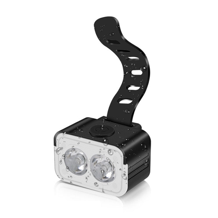 자전거 라이트 USB 충전 야외 LED 라이딩 램프 세트, 스타일:, 전조등, 후미등, 전조등+후미등