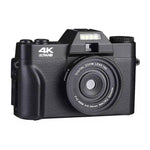 R10 4K HD 48MP 레트로 접이식 스크린 디지털 카메라, R10 심플 버전