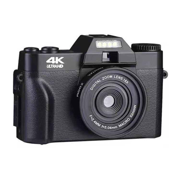 R10 4K HD 48MP 레트로 접이식 스크린 디지털 카메라, R10 심플 버전