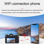 R10 4K HD 48MP 레트로 접이식 스크린 디지털 카메라, R10 심플 버전