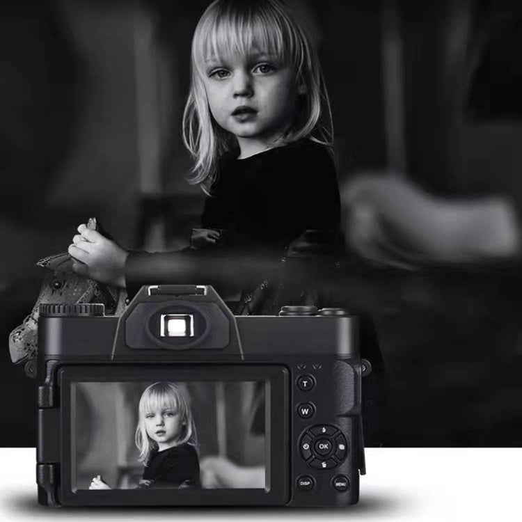 R10 4K HD 48MP 레트로 접이식 스크린 디지털 카메라, R10 심플 버전