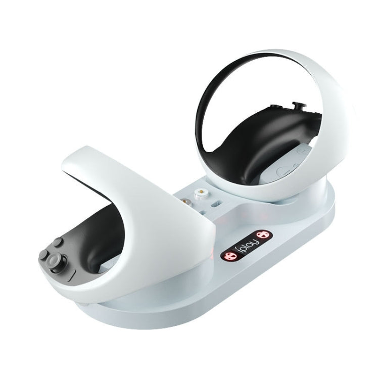 PS5 VR2 iplay LED 라이트가 있는 자석 흡착 충전 베이스용, HBP-6479