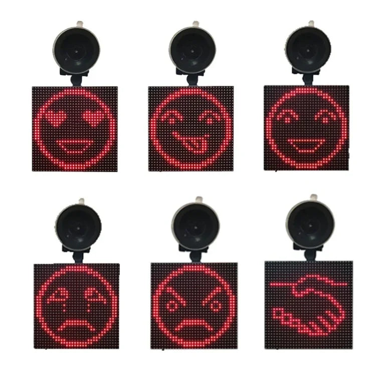 P4-32x32 RGB 풀 컬러 이모티콘 그림 LED 차량 디스플레이 무선 전송 WiFi 맞춤형, P4-32x32 RGB USB
