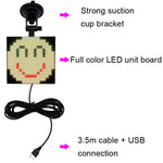 P4-32x32 RGB 풀 컬러 이모티콘 그림 LED 차량 디스플레이 무선 전송 WiFi 맞춤형, P4-32x32 RGB USB