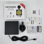 P4-32x32 RGB 풀 컬러 이모티콘 그림 LED 차량 디스플레이 무선 전송 WiFi 맞춤형, P4-32x32 RGB USB