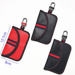 다기능 자동차 무선 주파수 식별 방지 도난 방지 RFID 키 가방