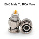 BNC 수컷 투 RCA 수컷 연결 케이블 구리 HD 비디오 동축 케이블 모니터링 케이블, 길이:, 1m, 1.5m, 2m, 3m, 5m