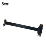PCI-E 3.0 1X 90도 그래픽 카드 / 무선 네트워크 카드 연장 케이블, 케이블 길이:, 5cm, 10cm, 15cm, 20cm, 25cm, 30cm, 40cm, 50cm