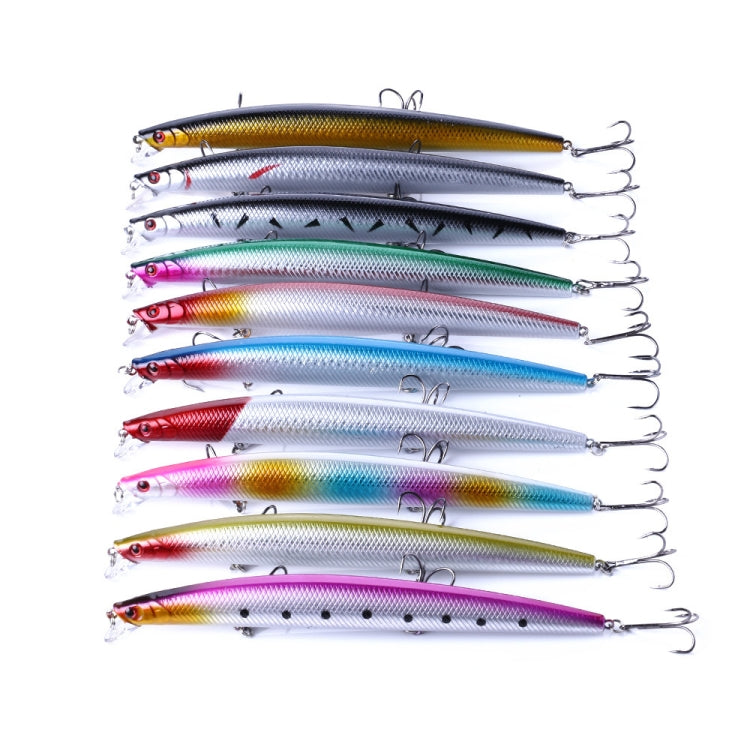 HENGJIA MI101 18cm 26g 원거리 캐스팅 바다 낚시 미노우 미끼, MI101 (4), MI101 (6), MI101 (7), MI101 (8), MI101 (9), MI101 (10), MI101 (5), MI101 (1), MI101 (2), MI101 (3), MI101 (10가지 색상)