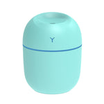 USB 미니 데스크탑 컬러풀 야간등 차량용 가습기, 규격:, 250ml (Y-화이트), 250ml (Y-핑크), 250ml (Y-블루), 220ml (Y2-화이트), 220ml (Y2-핑크), 220ml (Y2-블루)