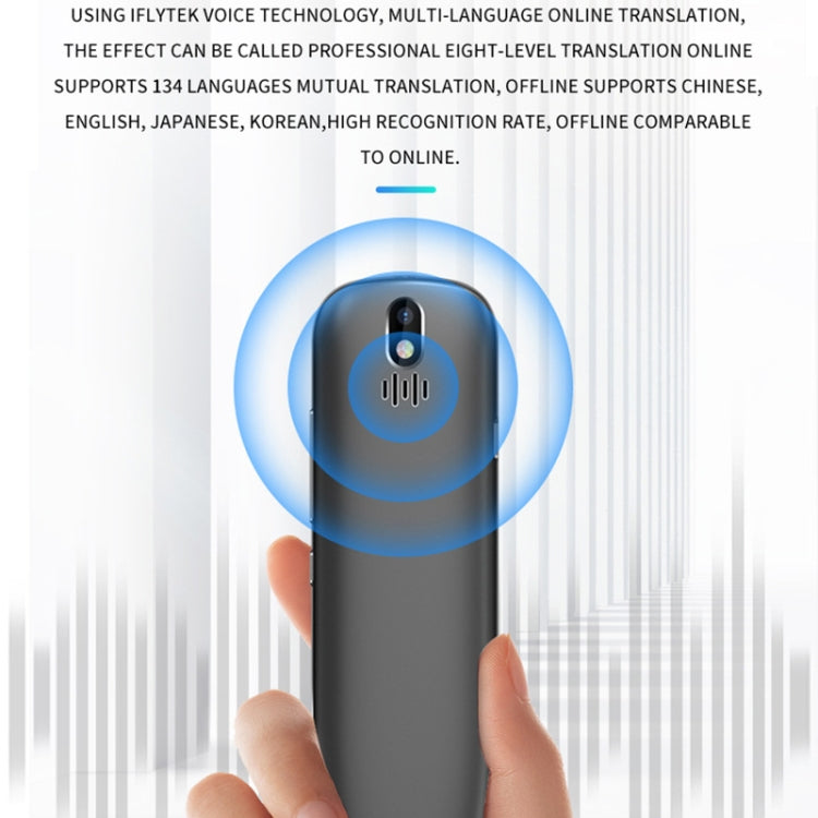 Hishell 3.5인치 오프라인 사진 스캔 펜 사전 번역 녹음 펜, S40