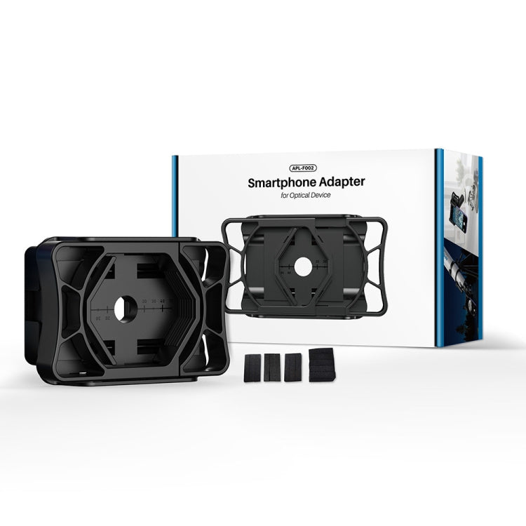 APEXEL APL-F002 듀얼 모노큘러 조류 관찰 카메라 범용 아이피스 커넥터 휴대폰 액세서리, APL-F002