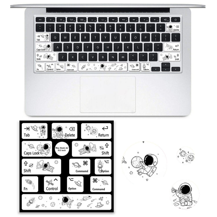 Macbook Air용 5개입 노트북 키보드 PVC 스티커