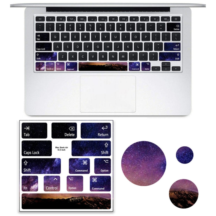 Macbook Air용 5개입 노트북 키보드 PVC 스티커