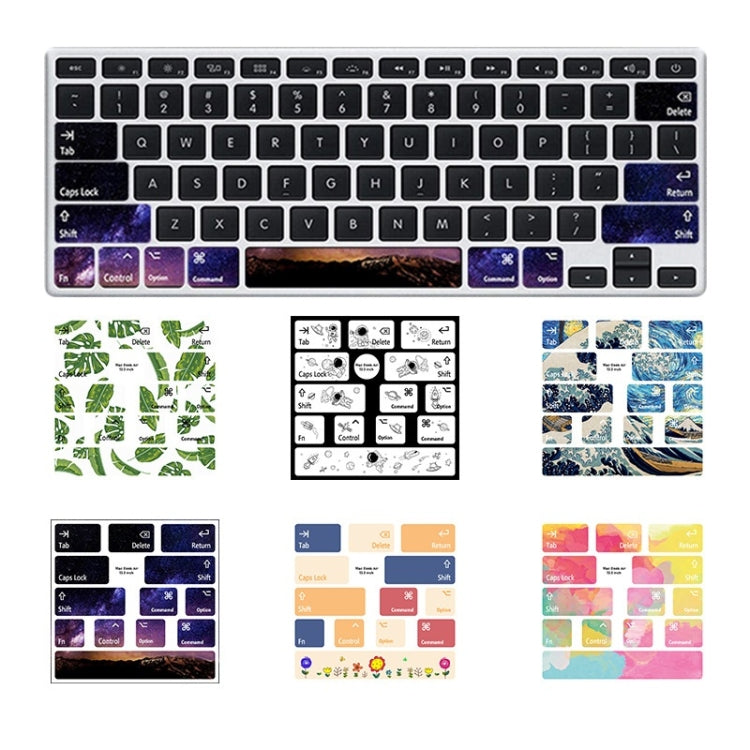 Macbook Air용 5개입 노트북 키보드 PVC 스티커