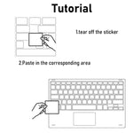 Macbook Air용 5개입 노트북 키보드 PVC 스티커